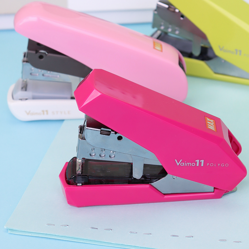 MAX Mecsz Light Saving Pin Booking Machine HD-11SFLK Student Office Booker Booker 2-40 pages