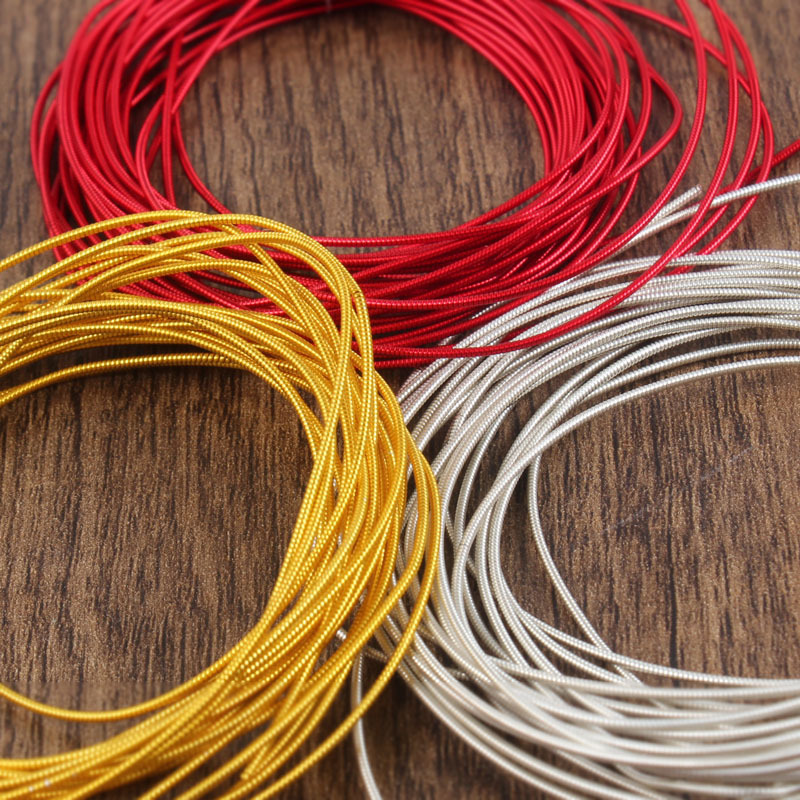 Mr. Elk 0.8mm Hard Wire Indian Wire Metal Spring Wire Handmade Embroidery DIY Brooch Jewelry Accessories