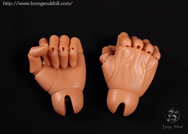 BJD Dragon Soul 73 uncle man joint hand (sd doll similar Genuine Accessories) spherical human shape