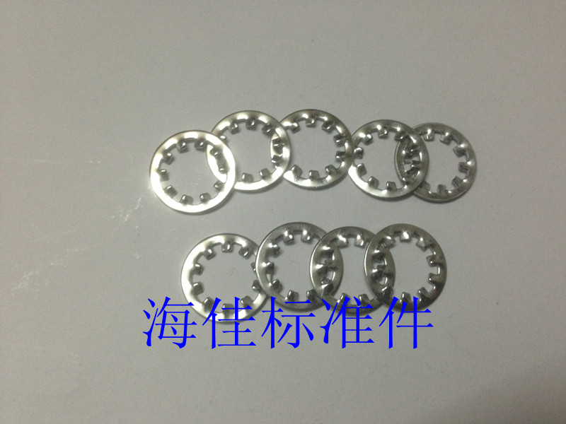 GB861 1 Galvanized inner tooth gasket inner tooth lock gasket M3M4M5M6M8M10M12M14 - M20