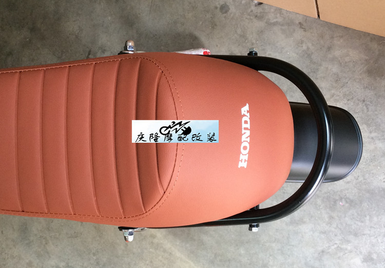 CG125 xe máy retro sửa đổi đuôi U-ống Honda hạnh phúc Ngọc Trai Sông tail lan can đuôi kệ khung bảo vệ xe nvx
