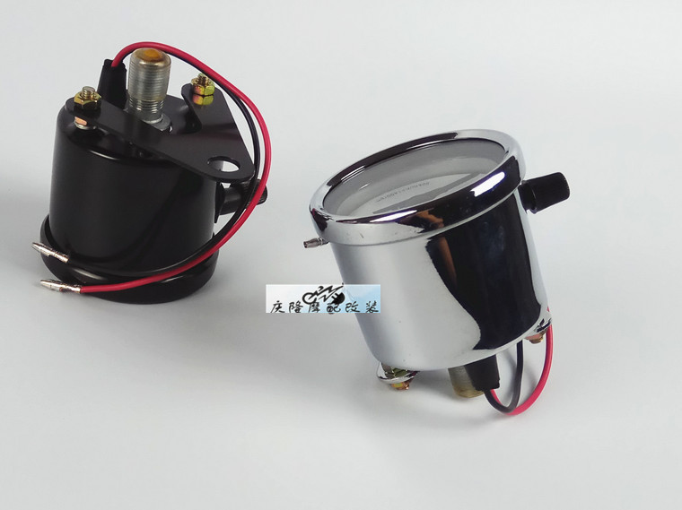CG125 Jialing 70 xe máy retro sửa đổi dụng cụ nhỏ mã bàn cỏ bay DIO sắt ngựa 400 đôi đo đường đồng hồ độ xe máy