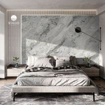 Rockboard TV Background wall Even grain grey Light Extravaganza China Wind Living Room Villa Nordic Modern Big Board Star River Valley