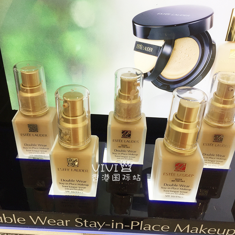雅诗兰黛粉底液Double Wear修饰肤色不脱妆送压嘴30ml SPF10PA++