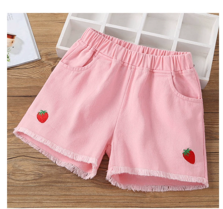 Quần áo trẻ em trẻ em quần short trẻ em mỏng 2020 bé trai mùa hè cotton bé gái quần short denim mặc ngoài xu hướng quần hot - Quần jean