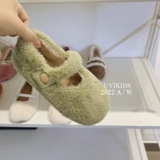 Южнокорейский товар, детские флисовые туфли, в корейском стиле, в стиле Шанель
