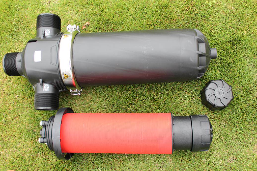 Drip irrigation 3 inches 90 large agricultural garden irrigation automatic reflushing impurity sewage treatment filter