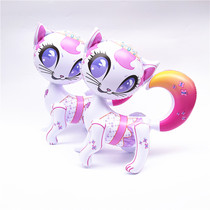  PVC inflatable animal toys Inflatable princess cat toys Little cat modeling mind game toys