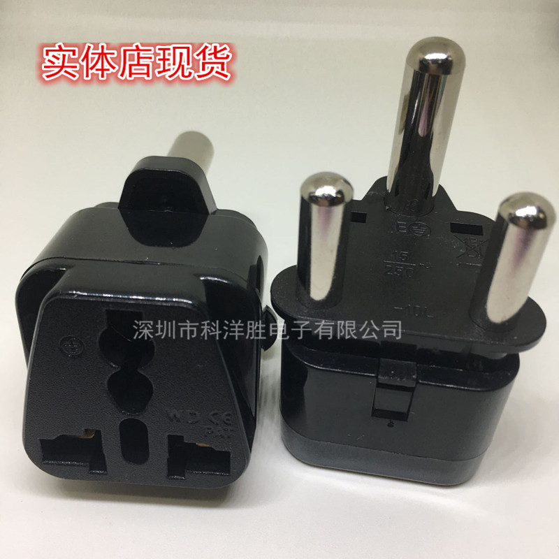 Large South Africa Conversion Plug Travel Great South Africa Conversion Socket Large Three Cylindrical Foot Power Conversion Tourism Conversion