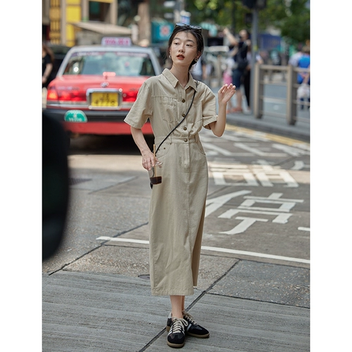 Платье, джинсовая юбка, рубашка, длинная длинная юбка, французский стиль