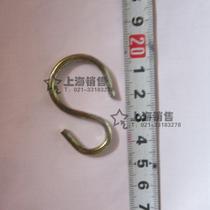 Galvanized iron 3mm * length 42 galvanized S hook hook large and small head hook M3 (small opening)