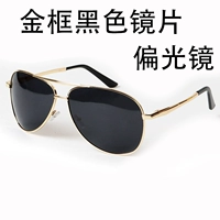 Золотая рама черная поляризация