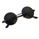 Японские в стиле круглой поляризованные солнцезащитные очки для жениха ретро -жениха Мужские солнцезащитные очки прилив Чен Домонг