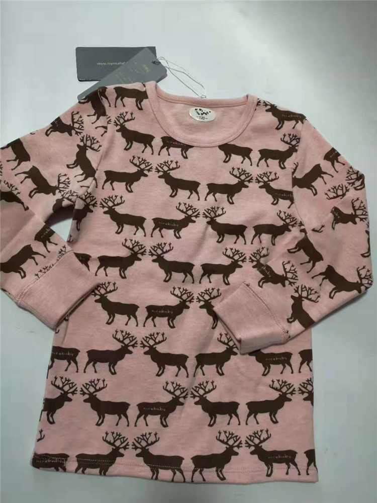 Mynicebaby bé trai và bé gái mặc dày mà không có đồ lót trẻ em cashmere áo lót trẻ em