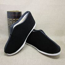 Cloth Bottom Pure Artisanal Kilolayers Bottom Old Beijing Men And Womens Flat Bottom Comfort Casual Plus Suede Winter Warm Cotton Shoes