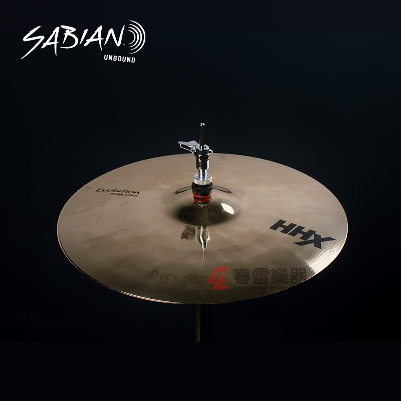 SSabian SharBin HHX Evolution Hats 14-inch on the bright side of the hips 11402XEB