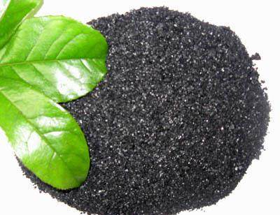 Granular water-soluble sodium humate purifying water, changing bottom water, deodorizing, regulating water quality, inhibiting moss 25 kg