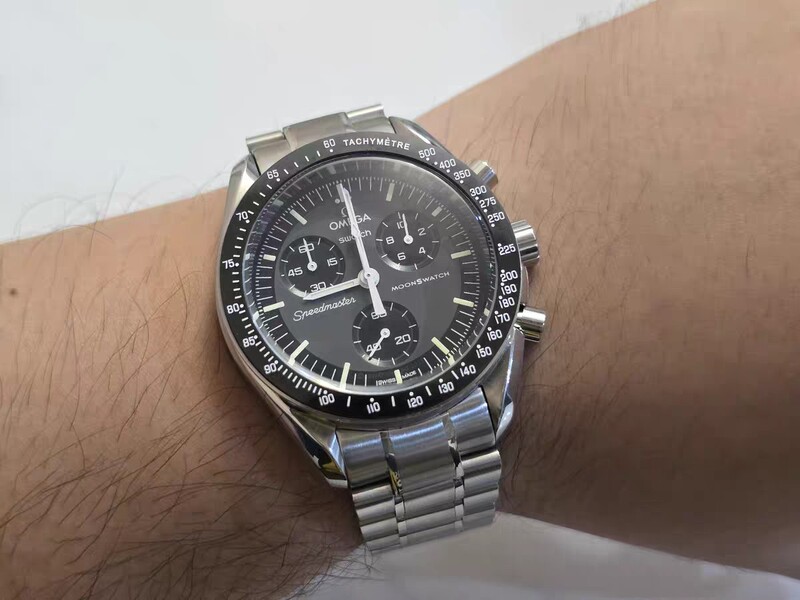 Swatch Omega Collaboration Mercury Upgraded to Steel Case, Steel Strap, Sapphire Crystal