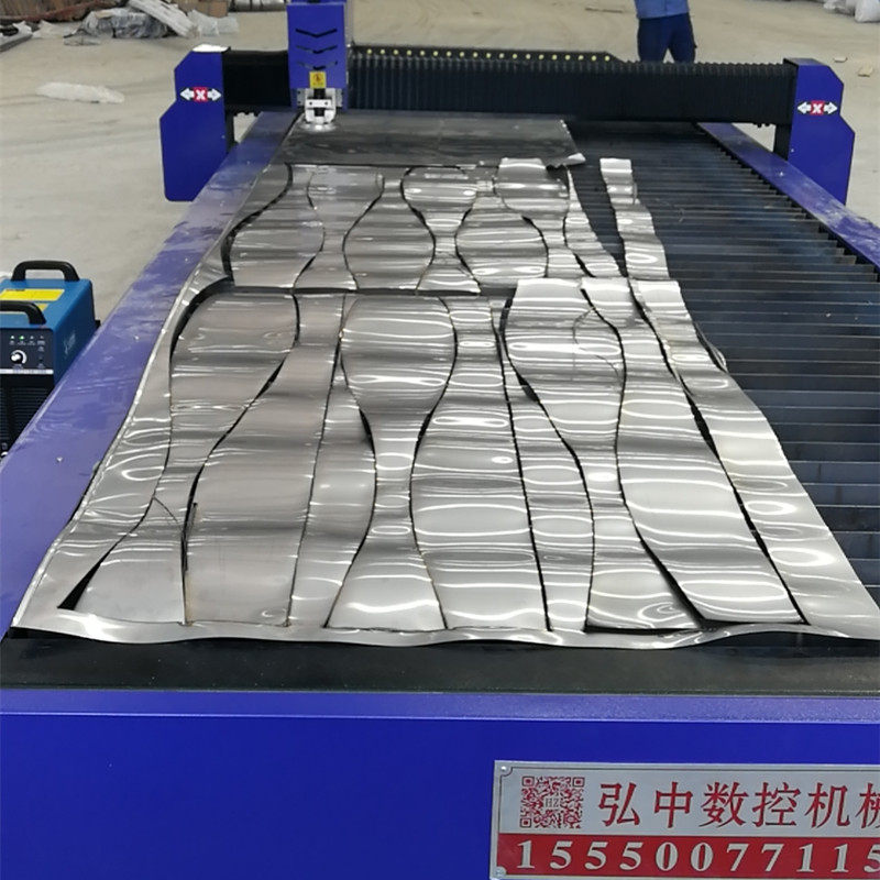 Yinchuan insulation ventilation pipe cutting machine factory direct Hongzhong CNC plasma cutting machine price