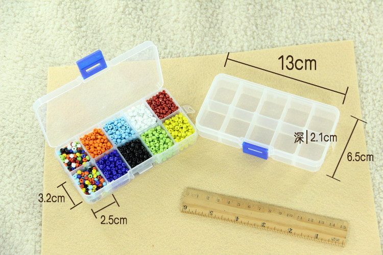 Cut plastic transparent box with horse unwoven fabric handmade DIY material small containing box 10 plaid box accessories