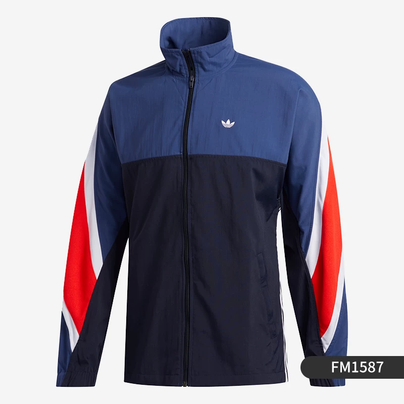 Футболка Adidas/Adidas Genuine REAL AW JKT повседневная футбольная Real Madrid тканевая куртка DX7855