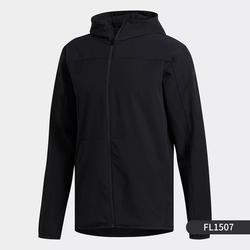 Футболка Adidas/Adidas Genuine REAL AW JKT повседневная футбольная Real Madrid тканевая куртка DX7855