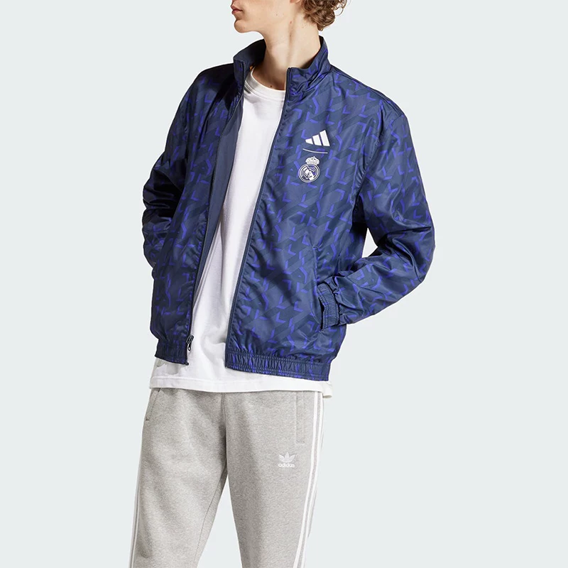 Двусторонний футбольный пиджак для отдыха Adidas/Adidas