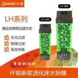 Новый продукт Qianrui Fluidized Bed Fish Tank Biochemical Filter поставляется с фильтрацией кислорода и прокатного фильтра.