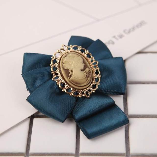 brooch fabric ງ່າຍດາຍ bow corsage ຄົນອັບເດດ: ແມ່ຍິງຄົນອັບເດດ: ໃຫມ່ສີຂຽວຄວາມງາມ avatar ຂະຫນາດນ້ອຍ brooch