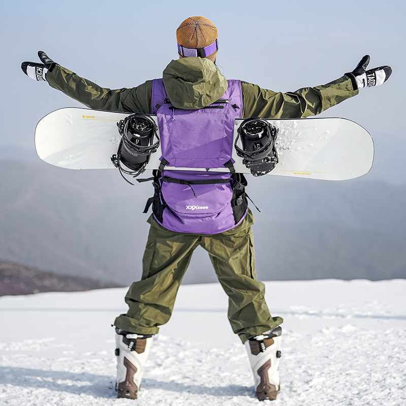 Xxxsnow Outdoor Snow Backpack Vest Ski Vest Outerwear Can Carry Snowboards Snowboard Vest Thickened Waterproof