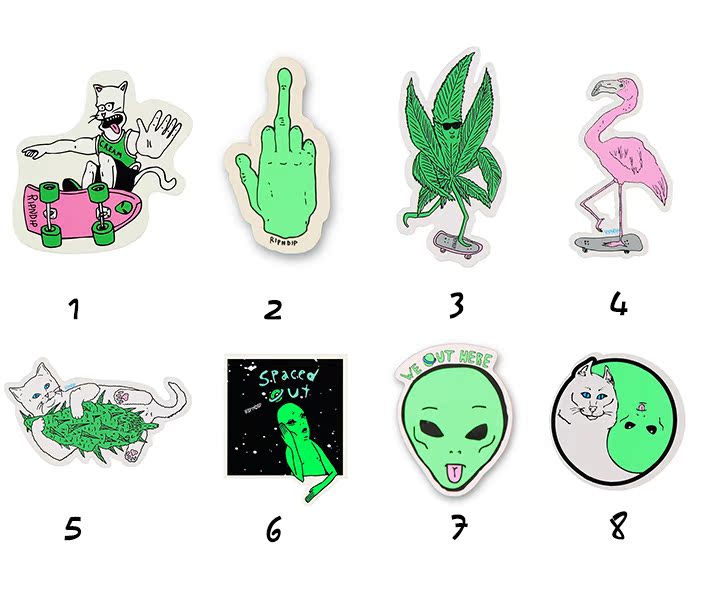 Skate pour homme femme RIPNDIP - Ref 2597575 Image 5
