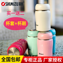 Thermos cup womens portable mini belly cup Cute childrens couple Stainless steel student water cup Water thermos cup