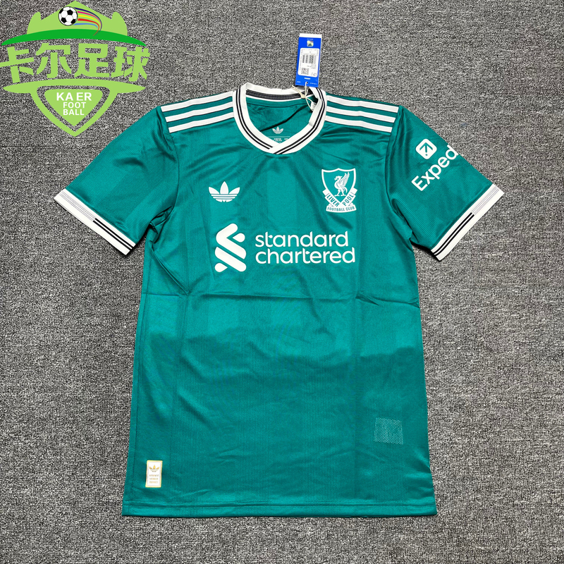 Carl Genuine Liverpool 25-26 Season Second Away Player Version Short Sleeve Jersey Football Uniform Jv6427 Carl Genuine Liverpool 25-26 Season Second Away Player Version Short Sleeve Jersey Football Uniform Jv6427