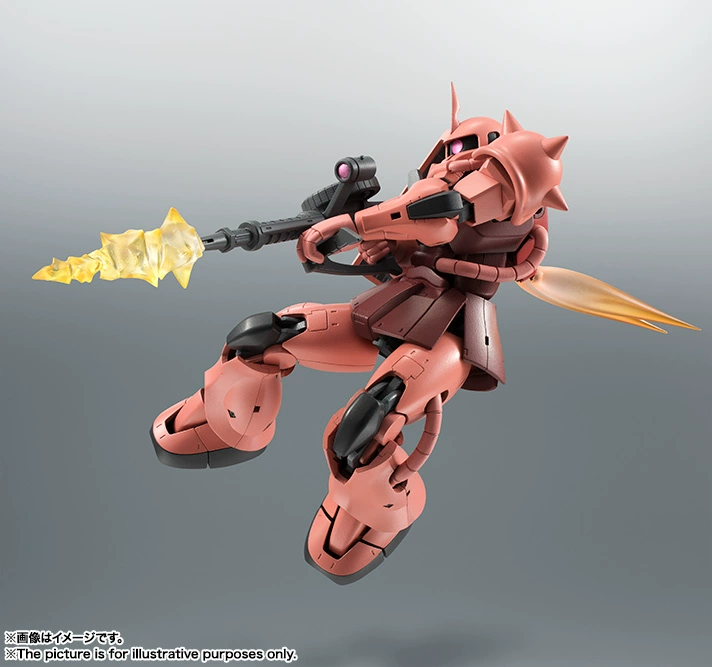 Đồ chơi mô hình máu nóng Robot Soul 193 GTO Gundam Red Zaku ANIME phiên bản hoạt hình - Gundam / Mech Model / Robot / Transformers