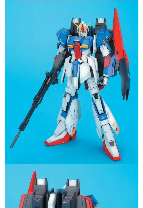 Mô hình đồ chơi máu nóng làm bằng tay Mobile Suit Gundam MG Z Gundam 2.0 Zeta Bandai Lắp ráp chính hãng - Gundam / Mech Model / Robot / Transformers