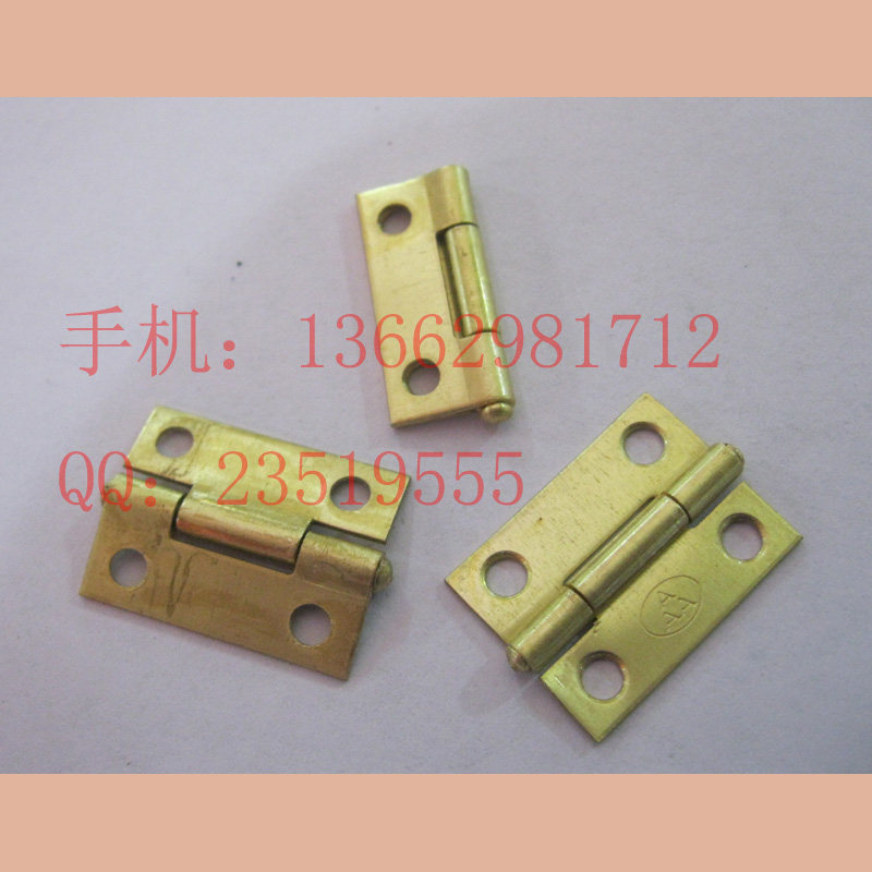 原装正品 1寸3A铜小合页 脚链 门页 合叶 25.4