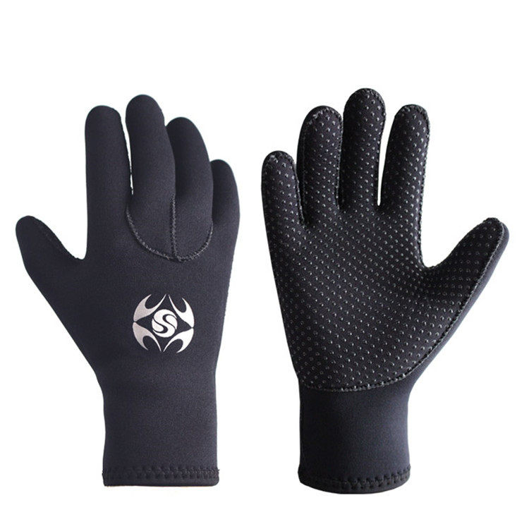 3mm Dive Gloves warm and anti - slip - resistant Fishing Snorkeling Gloves for cold - proof swimming gloves