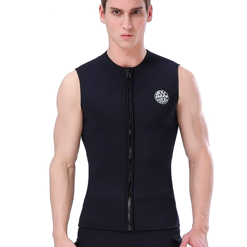 Удерживающий тепло бархатный зимний жилет, шорты для плавания, увеличенная толщина, 3mm