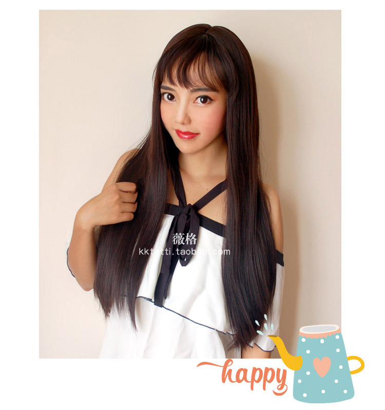 Perruque Long cheveux raides - Ref 2608120 Image 17