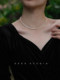 Give Back to Fans! Natural Millet Pearl Necklace for Women, Choker Clavicle Chain, 14K Gold-Plated, Simple Neck Chain