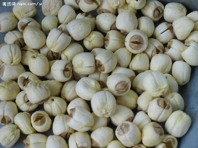 Hunan Xiangtan Xianglianzi pure hand-cored white lotus seeds sugar-free sweet powder waxy 250 grams inch three lotus handmade white lotus