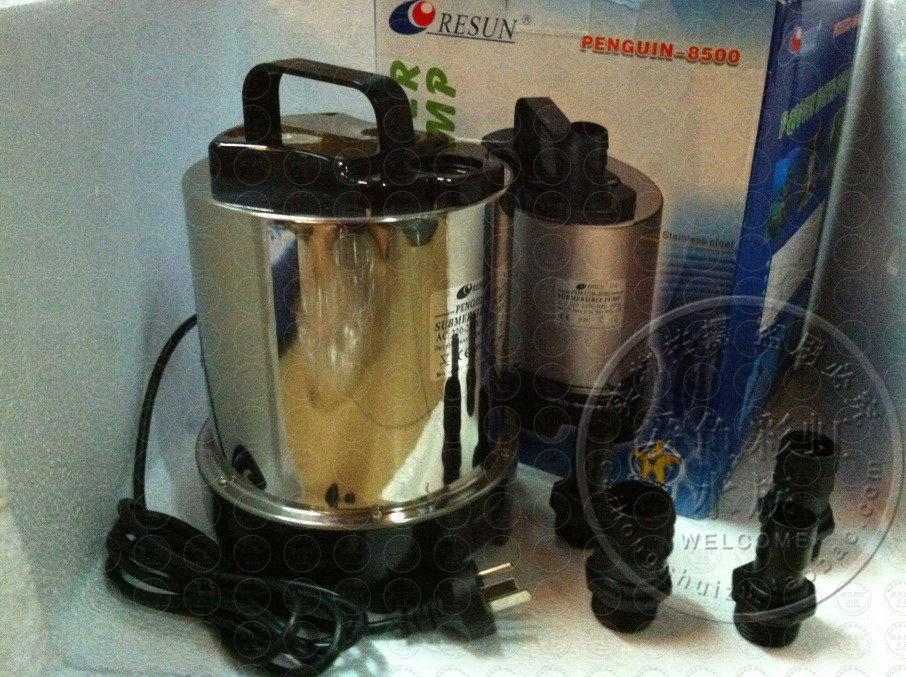 RESUN PENGUIN-8500 PENGUIN stainless steel submersible pump water pump 230W 8500L 5 2M