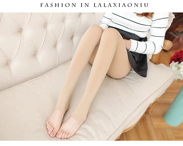 Mùa thu vớ màu da dày quần lót chống móc lụa vớ mùa xuân và mùa thu xà cạp vớ bếp lò vớ nike