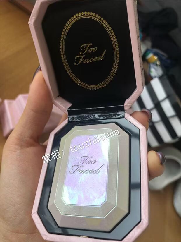 Ảo giác kim cương Too Faced mới làm nổi bật kim cương highl sáng 0,5g, 1g tạo khối black rouge