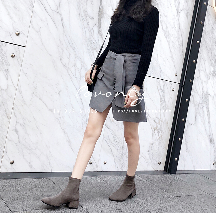 Bottes mi-saison femme COVONTY    en TPR  - Ref 3249730 Image 80