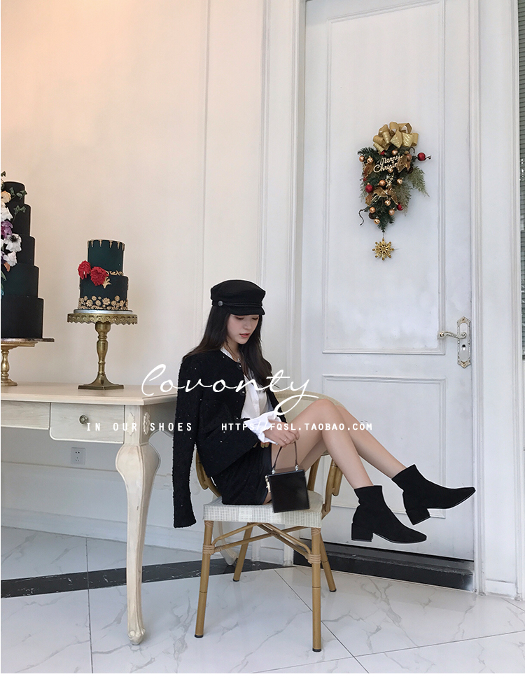 Bottes mi-saison femme COVONTY    en TPR  - Ref 3249730 Image 62