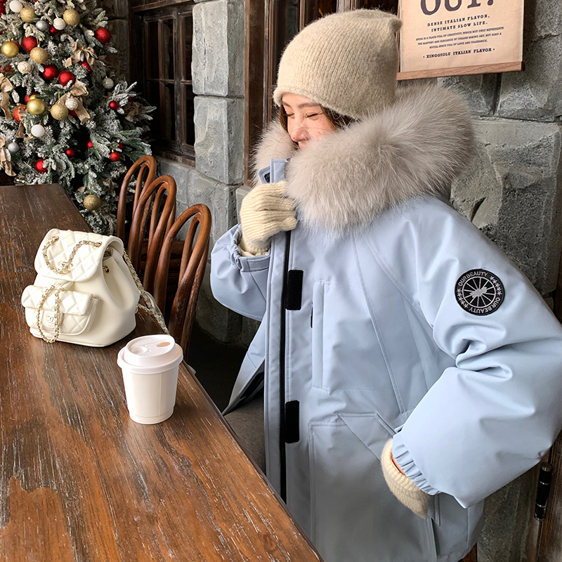 Su Jiuer Women's down Jacket 2026 New Mid-Length Parka Workwear for Petite Women, Super Stylish Winter Coat Su Jiuer Women's down Jacket 2026 New Mid-Length Parka Workwear for Petite Women, Super Stylish Winter Coat