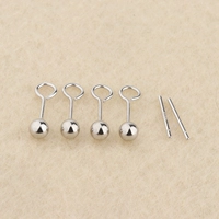 4 мм изогнутая светящаяся поверхность 4+ушные палочки