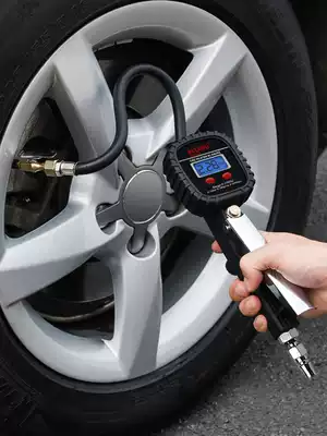 Cool Lepp high-precision tire pressure gauge can deflate digital display inflatable gun car tire pressure gauge barometer