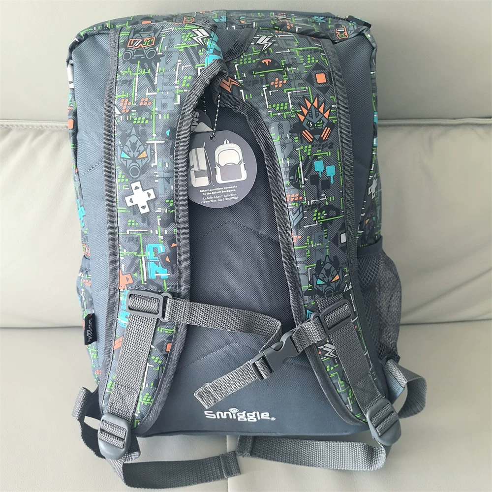 School bag for students, big handle, children's backpack lightweight